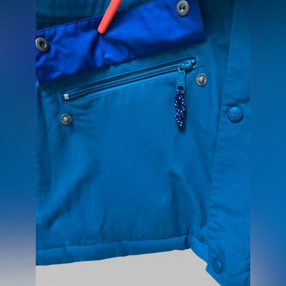 LL Bean Mens Large Regular Green Outdoor Coat Hooded Utility Jacket Vintage - Picture 7 of 11